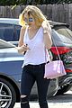 elle fanning lunch dakota hair appointment separate outings 28
