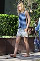 elle fanning lunch dakota hair appointment separate outings 31