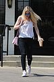 elle fanning lunch dakota hair appointment separate outings 34