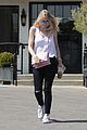 elle fanning lunch dakota hair appointment separate outings 35