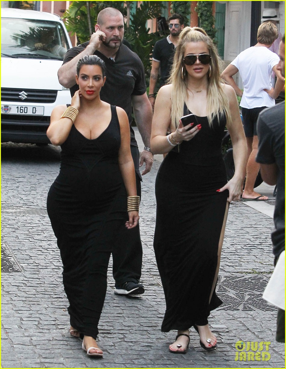 Full Sized Photo of kardashians vacation in st barts together 21