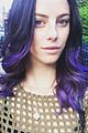kaya scodelario goes violet see new hair color 04