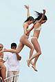 kendall kylie jenner jump off a boat together 03