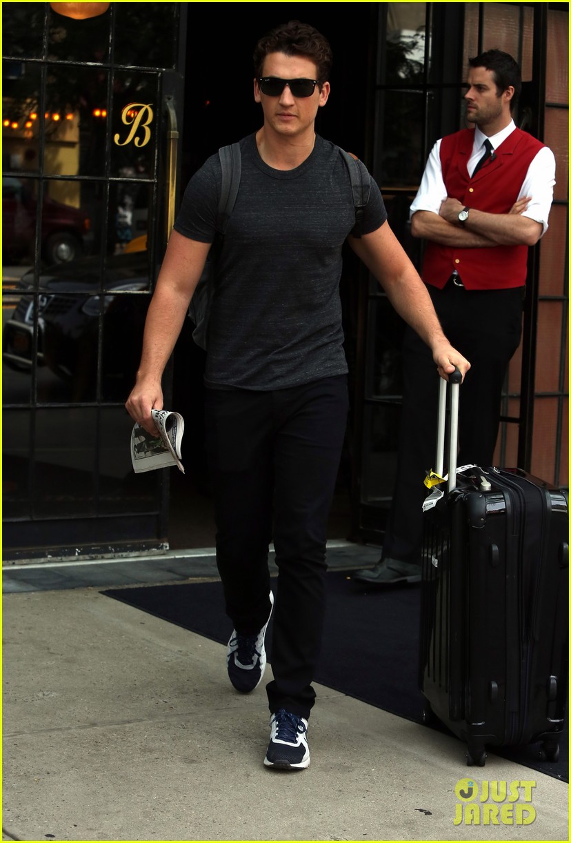 Full Sized Photo of miles teller talks about his looks 03 | Miles ...