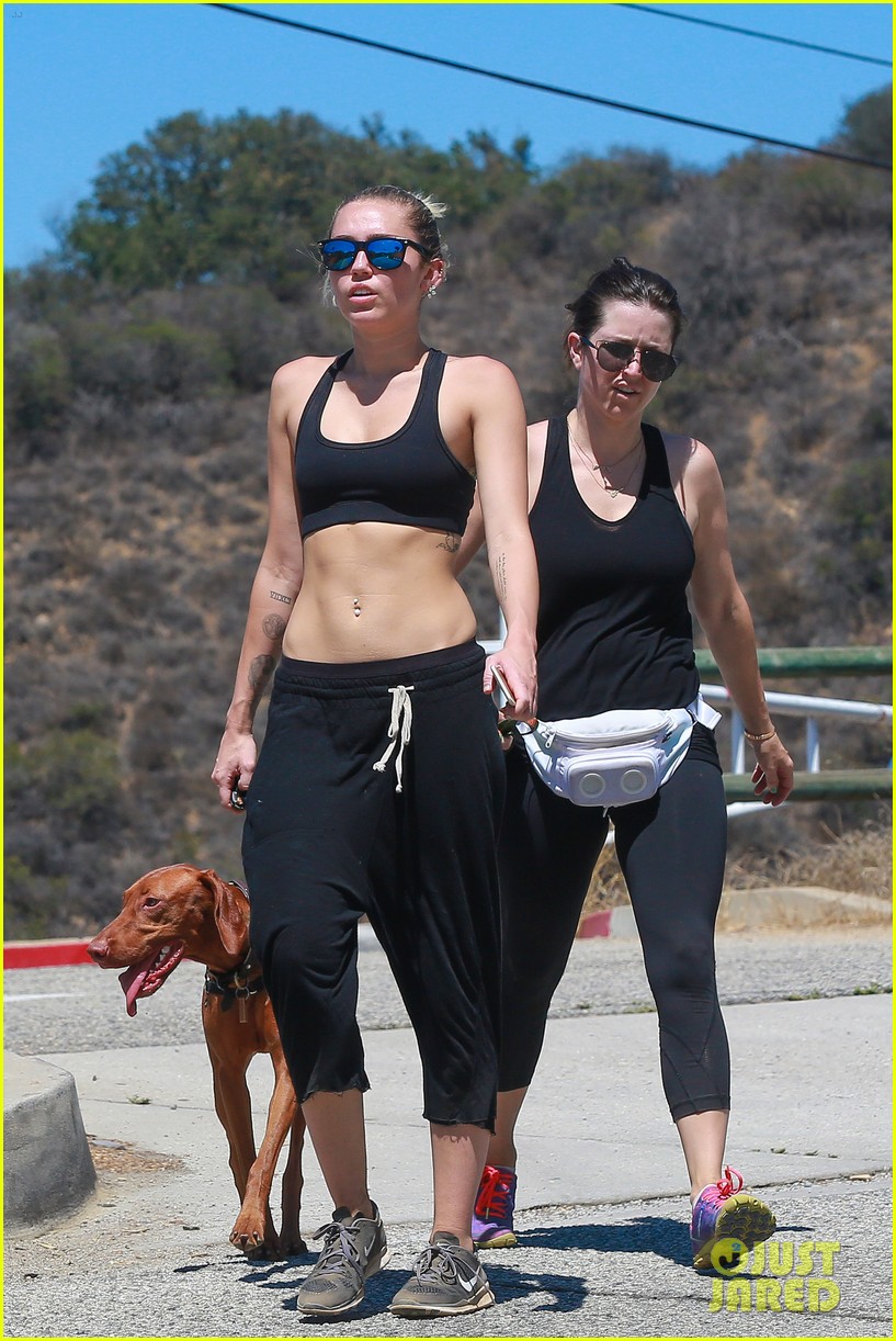 miley cyrus abs