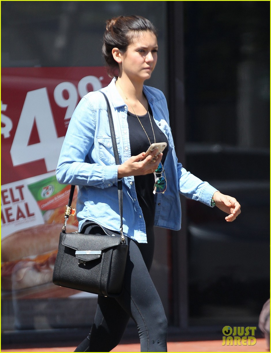 nina dobrev new haircut 7 11 05