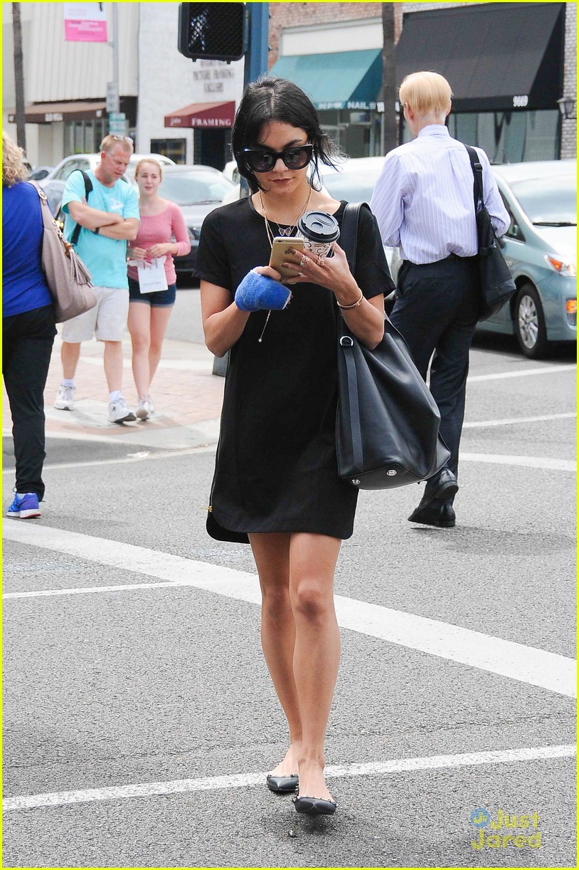 Full Sized Photo of vanessa hudgens teases secret project rite aid run