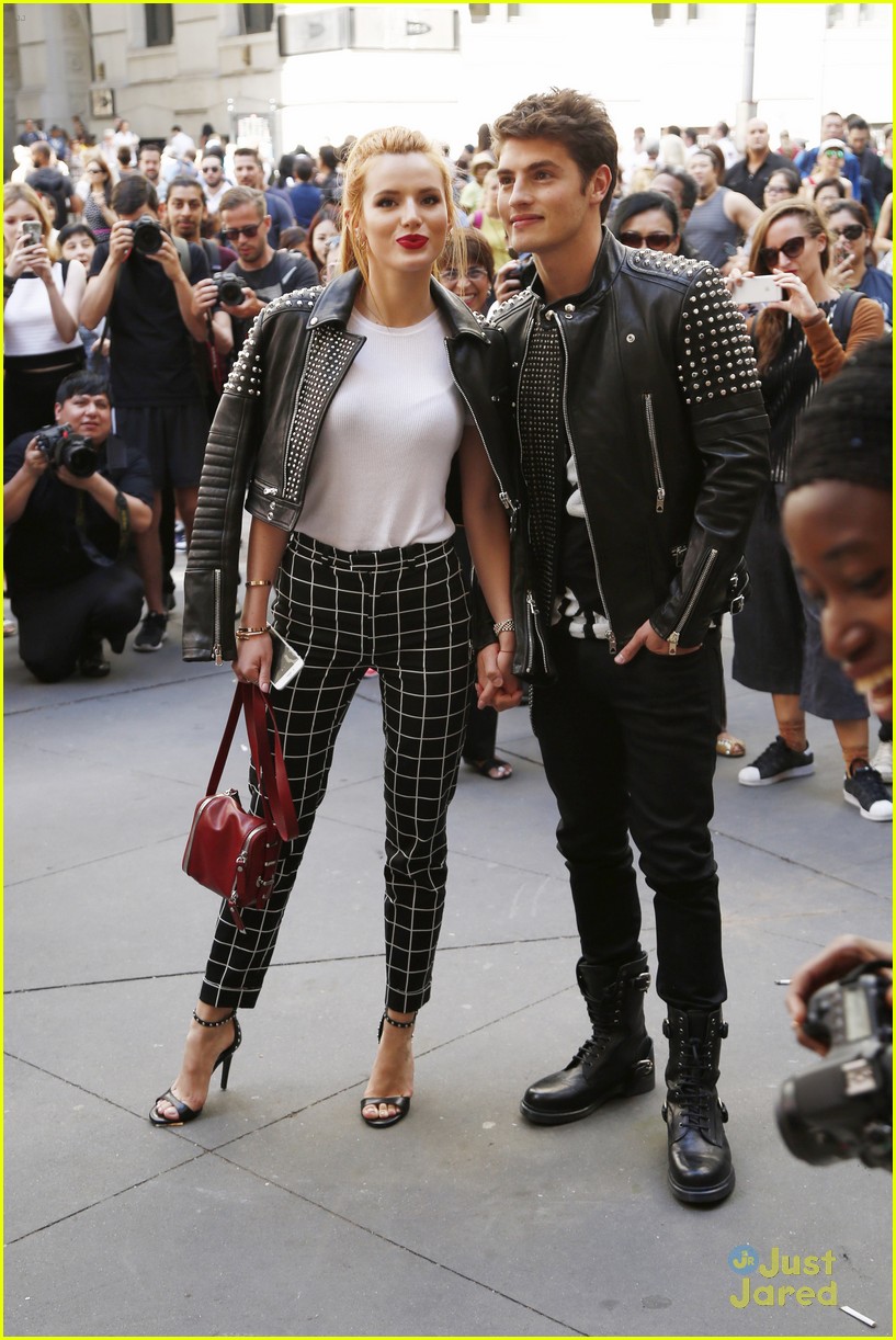 Bella Thorne & Gregg Sulkin Couple Up For Diesel Black Gold's Show At ...