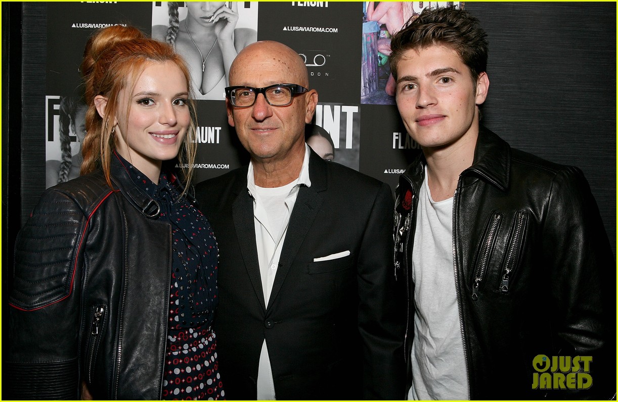 Full Sized Photo of bella thorne gregg sulkin flaunt magazine party 15