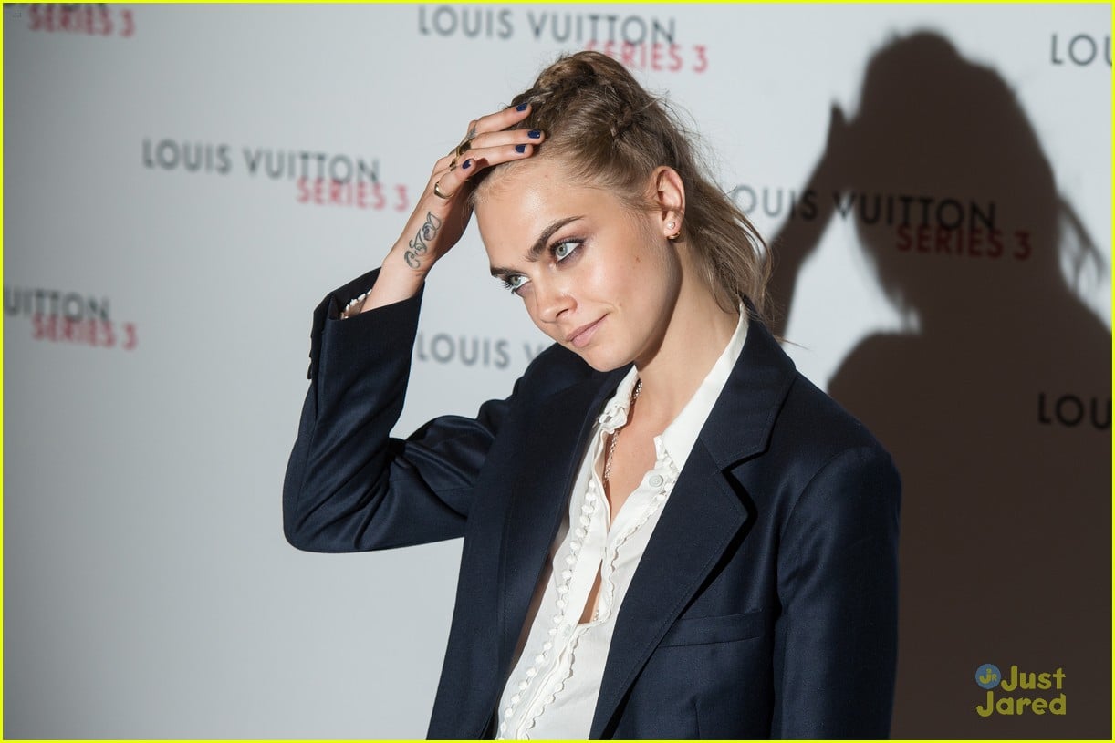 Louis Vuitton - Cara Delevingne at the Louis Vuitton Series 3