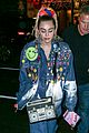 miley cyrus does double denim after snl rehearsal 02
