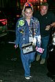 miley cyrus does double denim after snl rehearsal 06