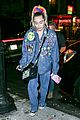 miley cyrus does double denim after snl rehearsal 09