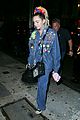 miley cyrus does double denim after snl rehearsal 13
