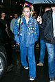 miley cyrus does double denim after snl rehearsal 32