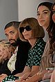 drake supports serena williams at her nyfw show 02