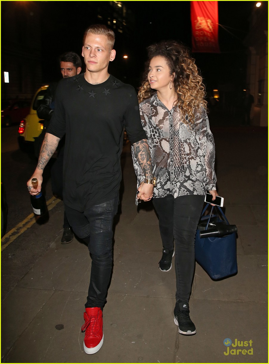 Ella Eyre & Rixton's Lewis Morgan Hold Hands After Team GB Ball | Photo ...