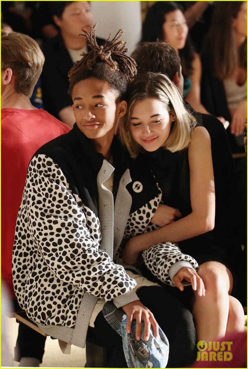 Full Sized Photo of jaden smith kiss sarah snyder girlfriend nyfw 27