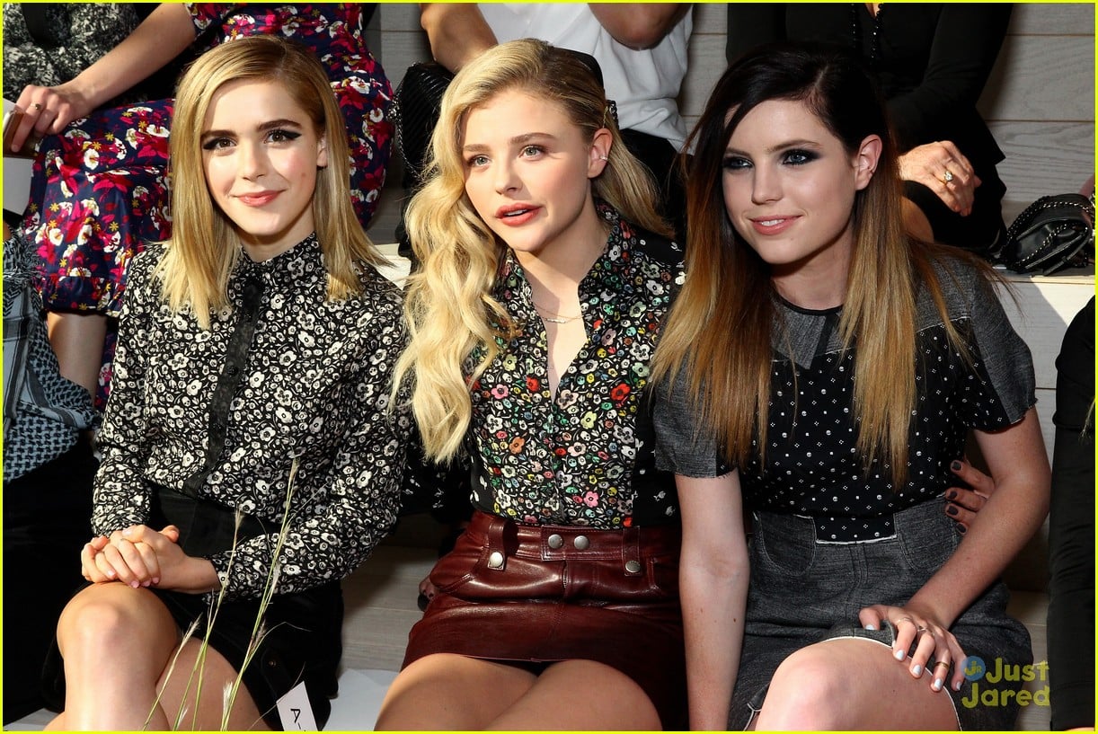 Chloe Moretz Joins Kiernan Shipka & Sydney Sierota For Coach's First