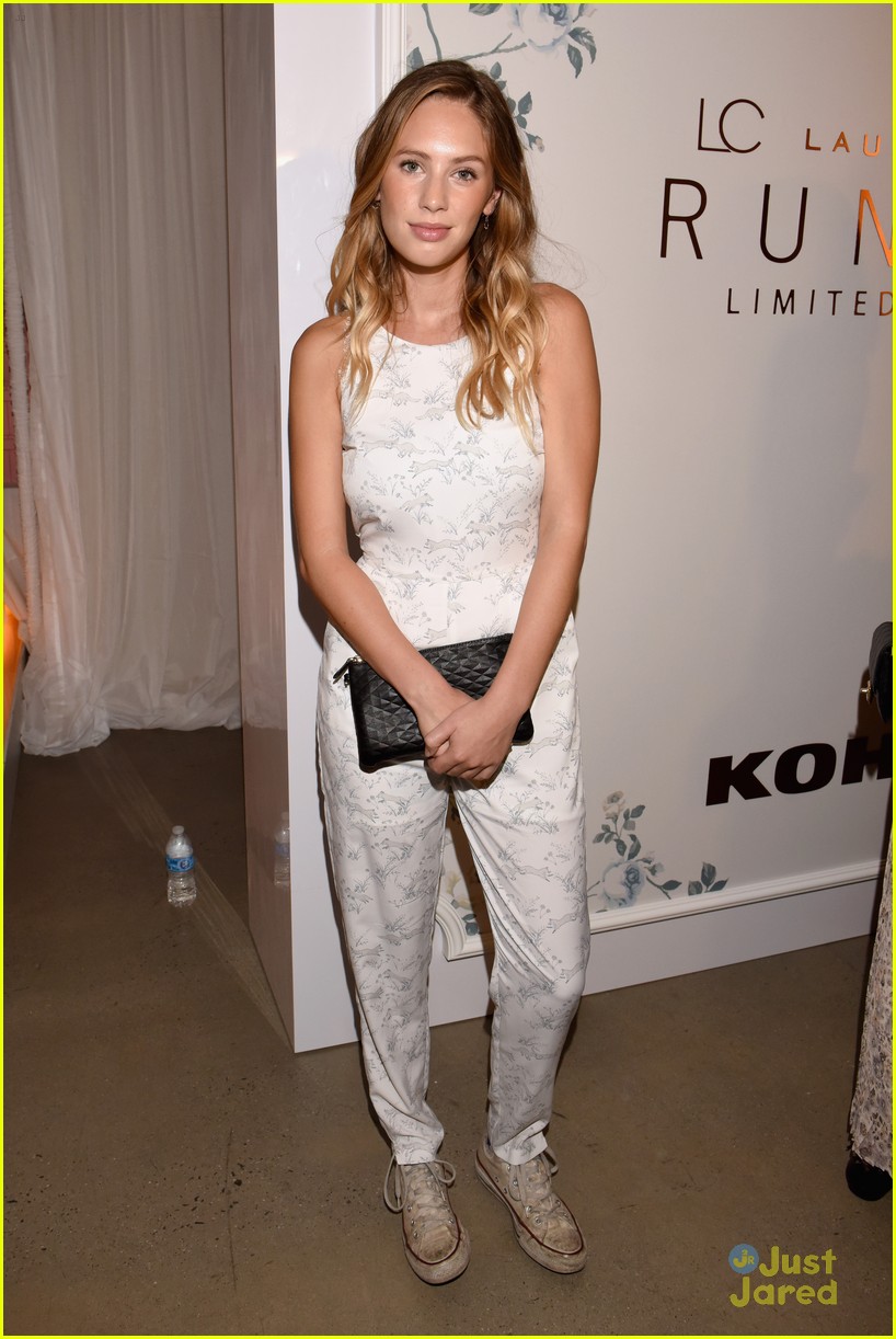 Celebrities at Lauren Conrad's NYFW Show September 2015