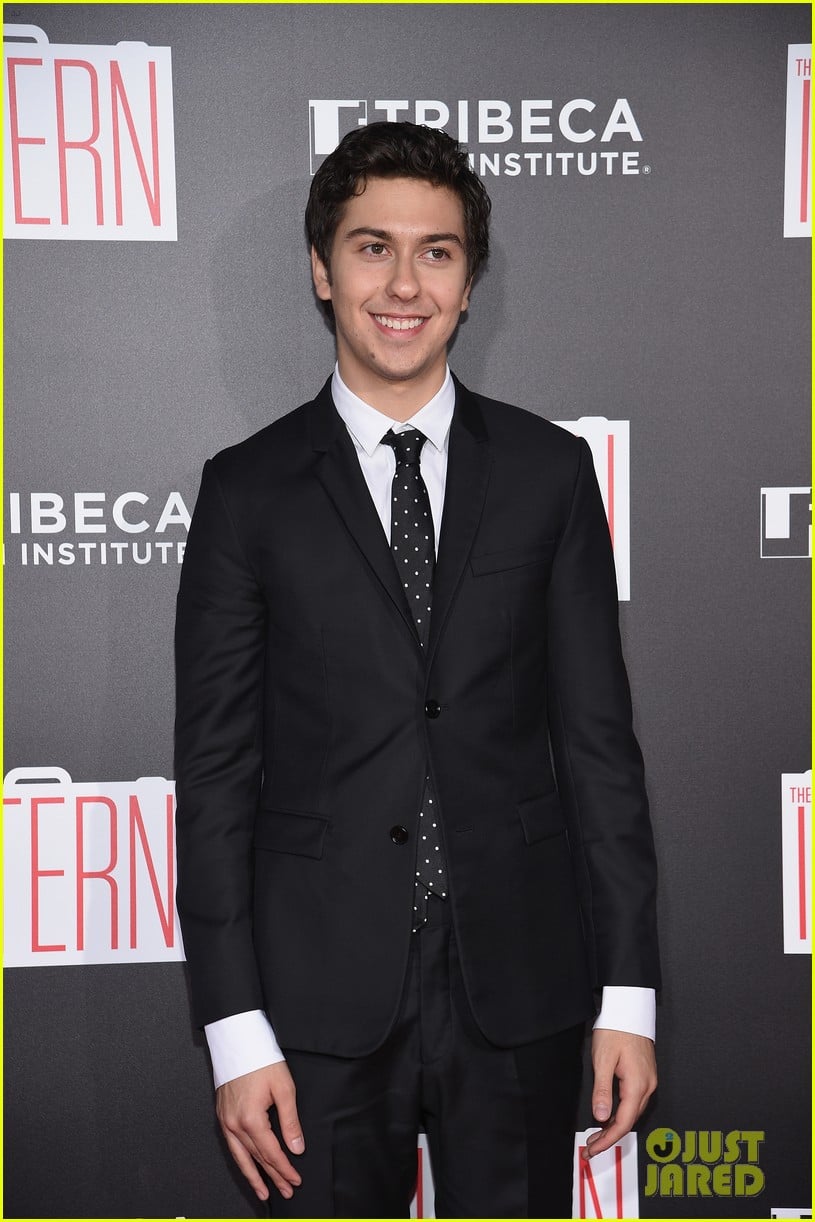 Nat Wolff Gets Support From Brother Alex at 'The Intern' Premiere in ...