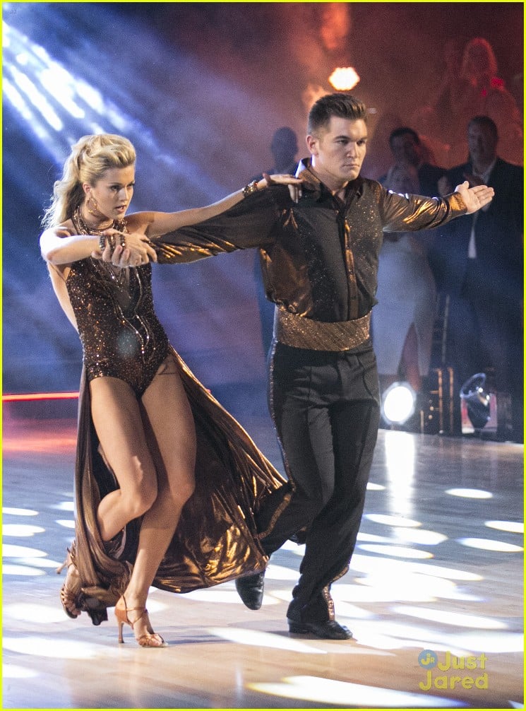 See All The Pics Of Alek Skarlatos & Lindsay Arnold Powerful Paso Doble ...