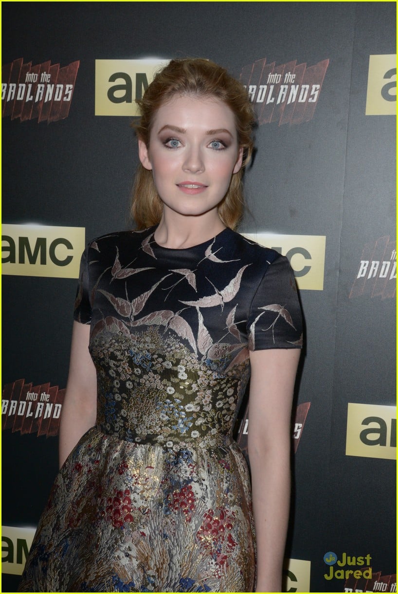 Aramis Knight Goes 'Into The Badlands' With Sarah Bolger At Screening