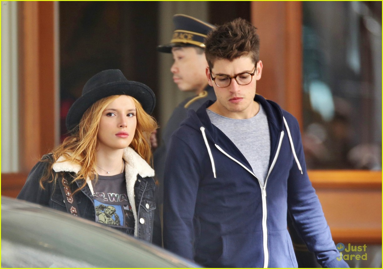Bella Thorne & Gregg Sulkin Brave the Cold in Vancouver Before Her 18th