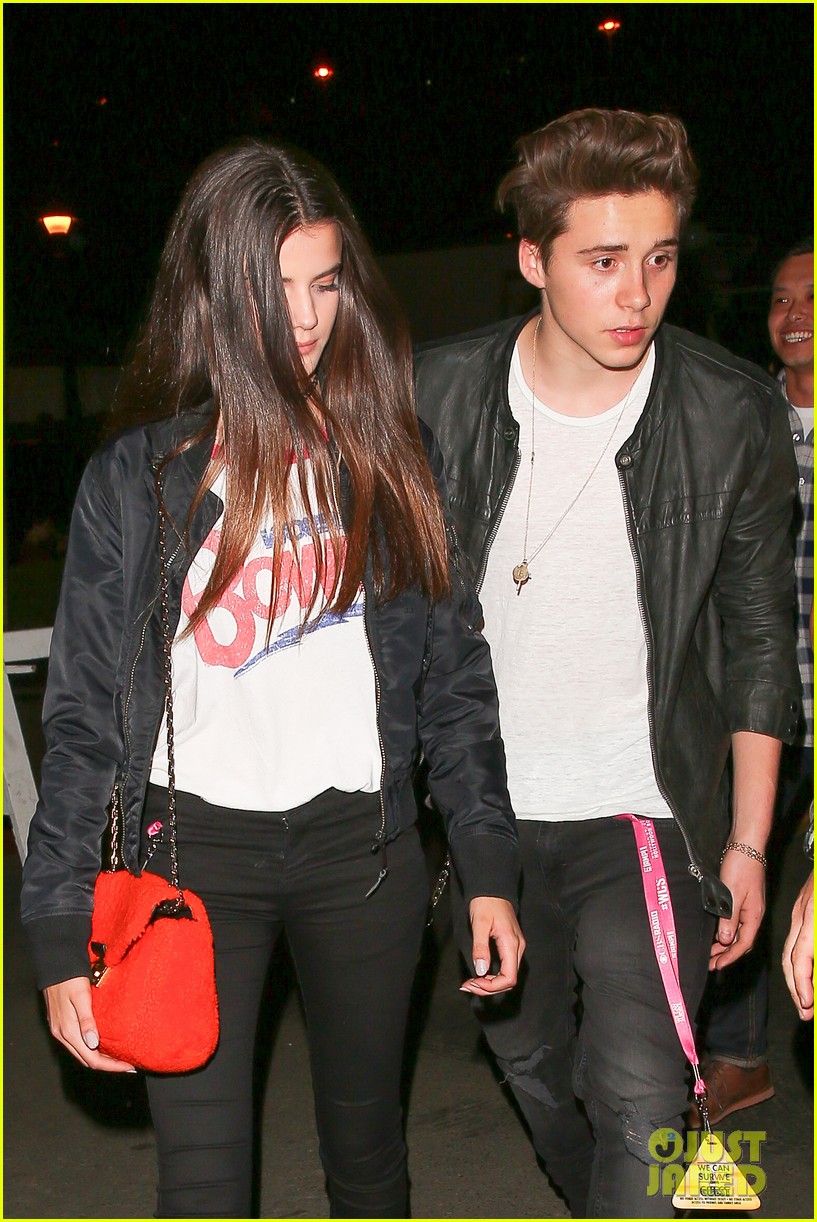 Brooklyn Beckham Cozies Up to Rumored Girlfriend Sonia Ben Ammar ...