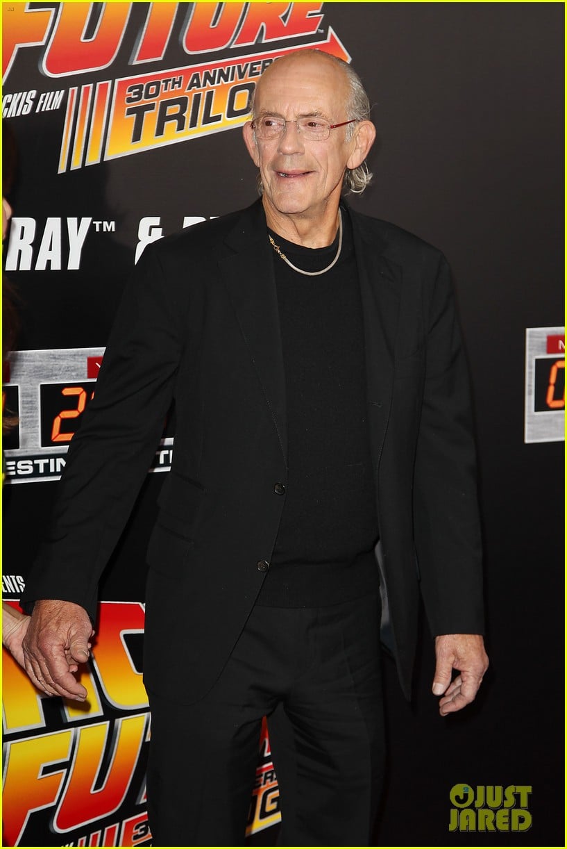 Full Sized Photo of back to future cast reunite nyc anniversary 05