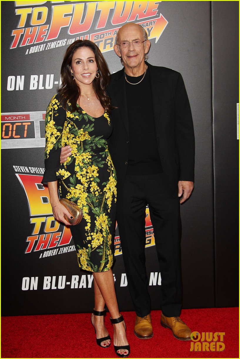 Full Sized Photo of back to future cast reunite nyc anniversary 26