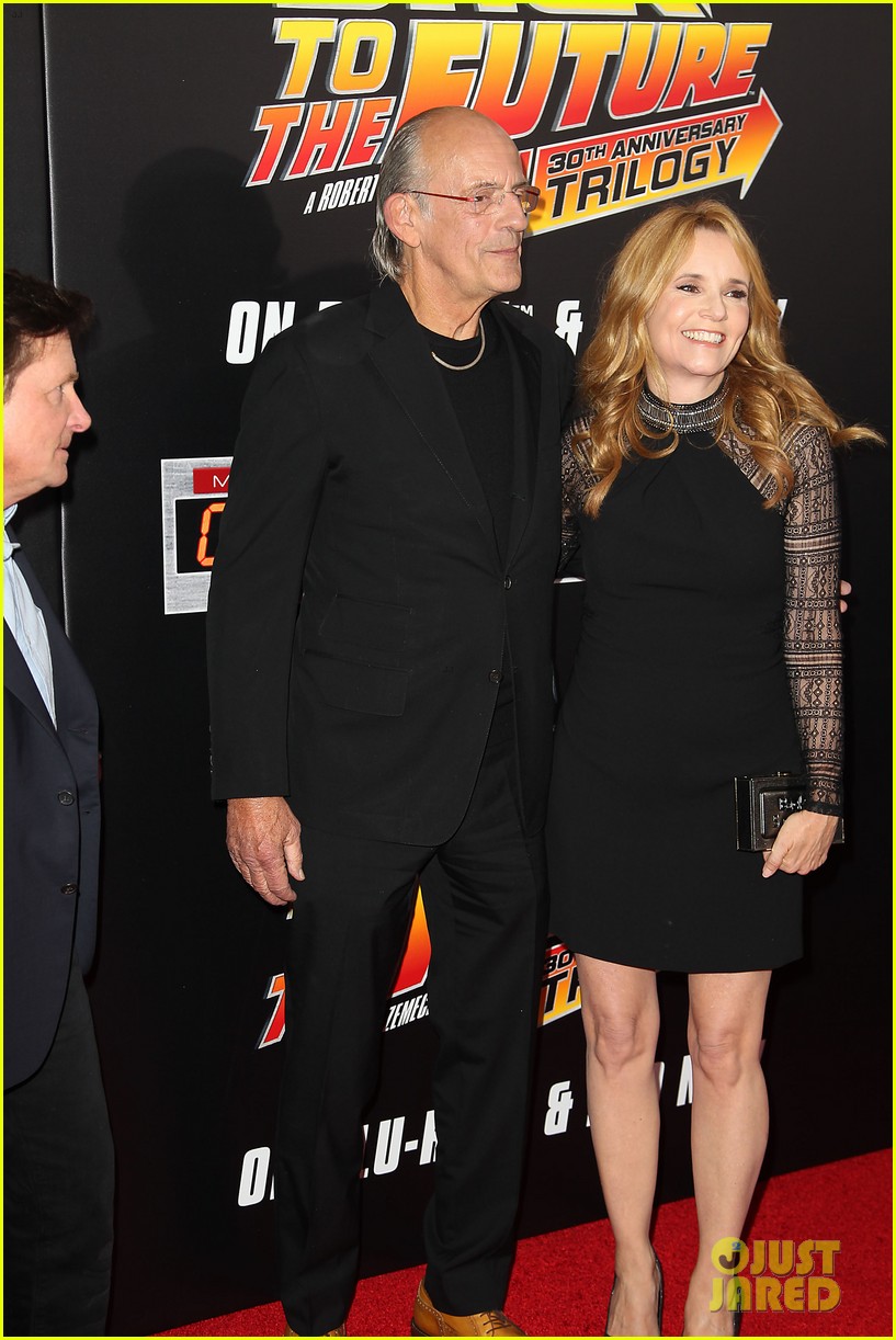 Full Sized Photo of back to future cast reunite nyc anniversary 30