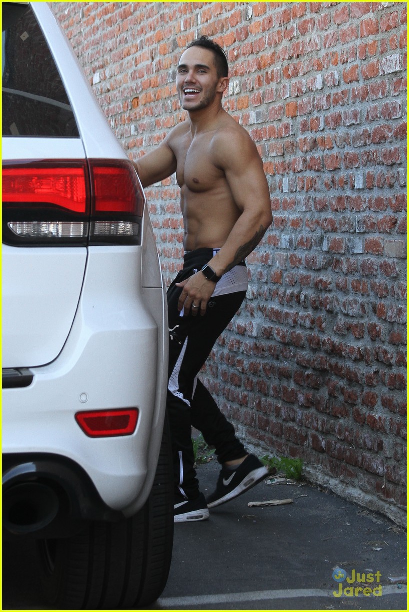 Carlos PenaVega Goes Shirtless At DWTS Practice Before Friends Wedding ...