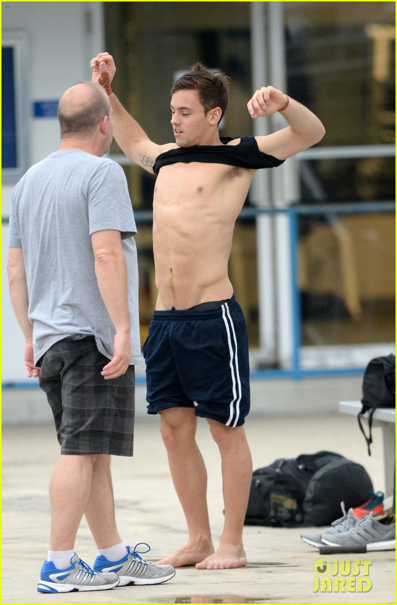 Tom Daleys Body Looks Ripped In His Speedo Photo 880607 Photo Gallery Just Jared Jr 3767