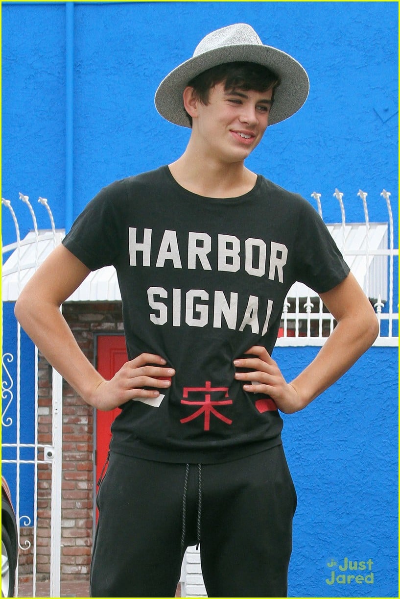 hayes grier carlos pena hoverboard fun dwts practice 05