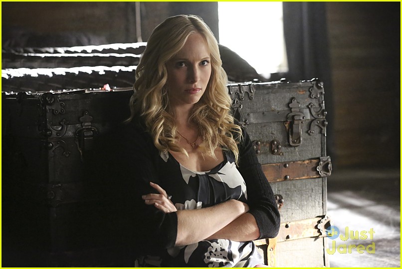 Full Sized Photo of vampire diaries age innocence stills 06 Damon, Bonnie & Alaric Go On A