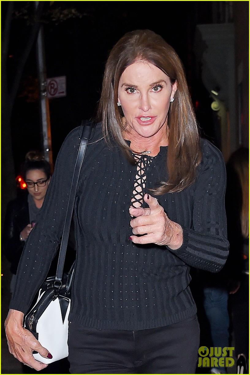 Kylie & Kendall Jenner Enjoy Dinner With Caitlyn in New York City