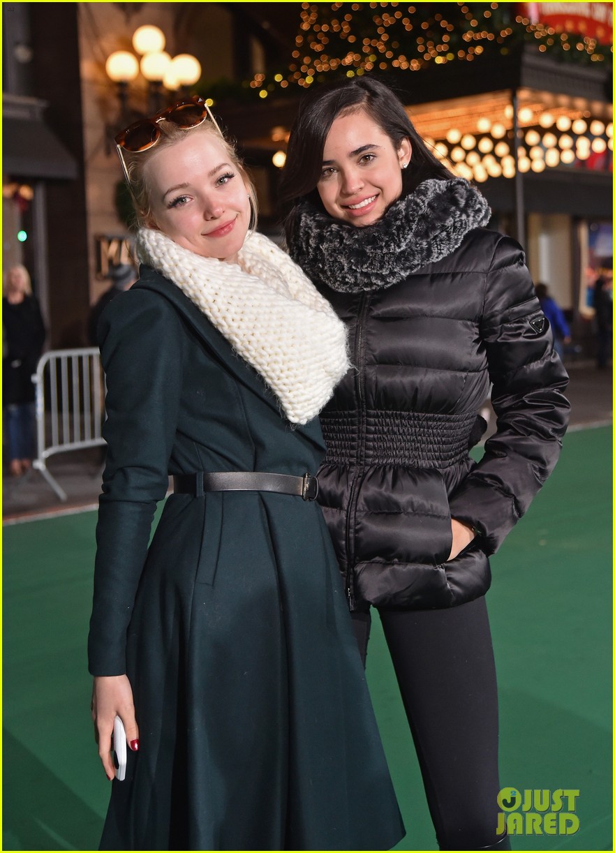 Dove Cameron & Sofia Carson Get Ready for the Macy's Thanksgiving Day