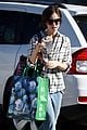 lily collins grabs groceries and her cleaners 09