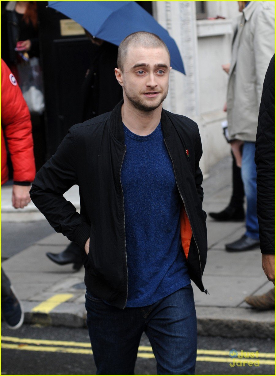 Full Sized Photo of daniel radcliffe bald head bbc james mcavoy ...