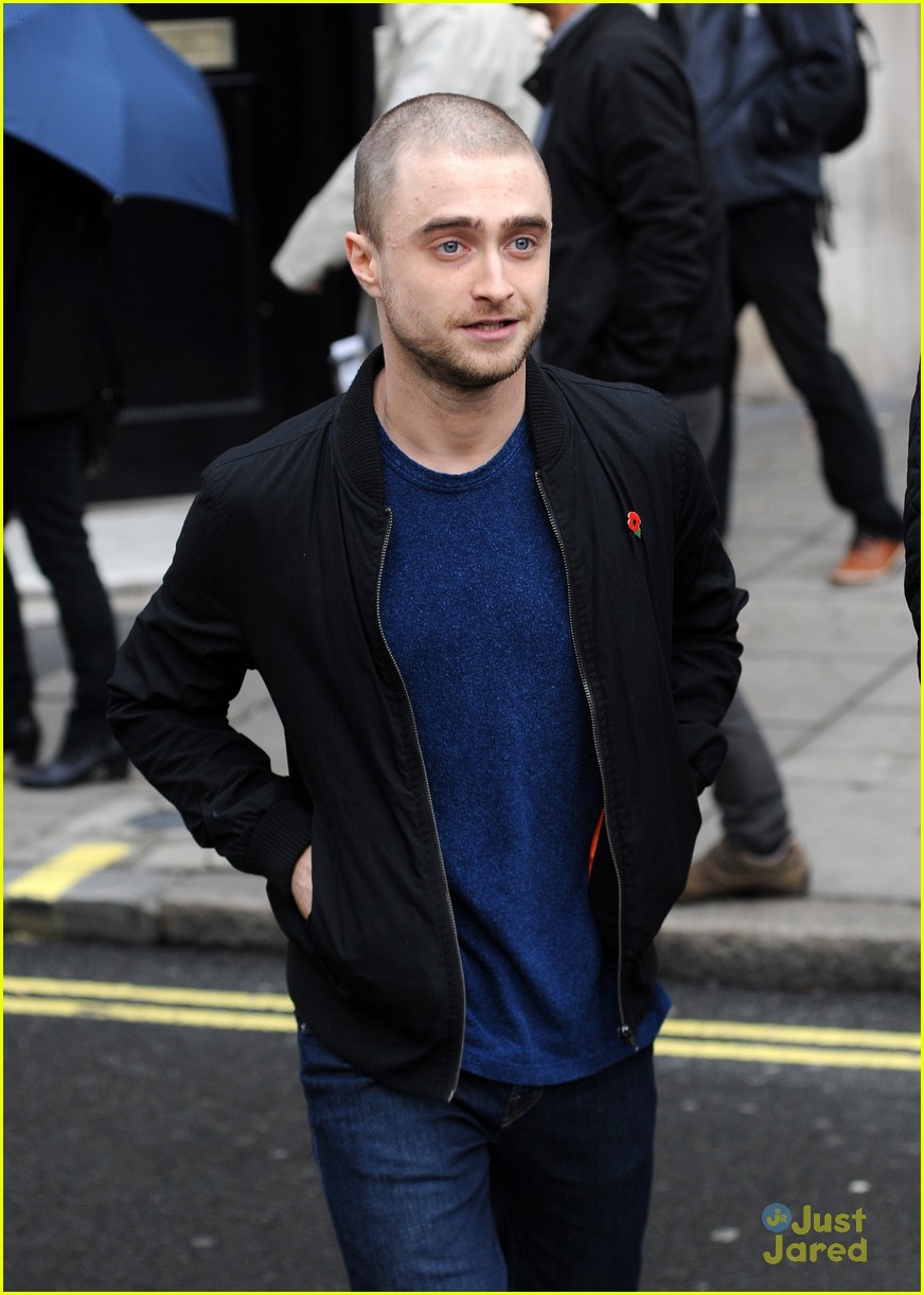 Full Sized Photo of daniel radcliffe bald head bbc james mcavoy ...