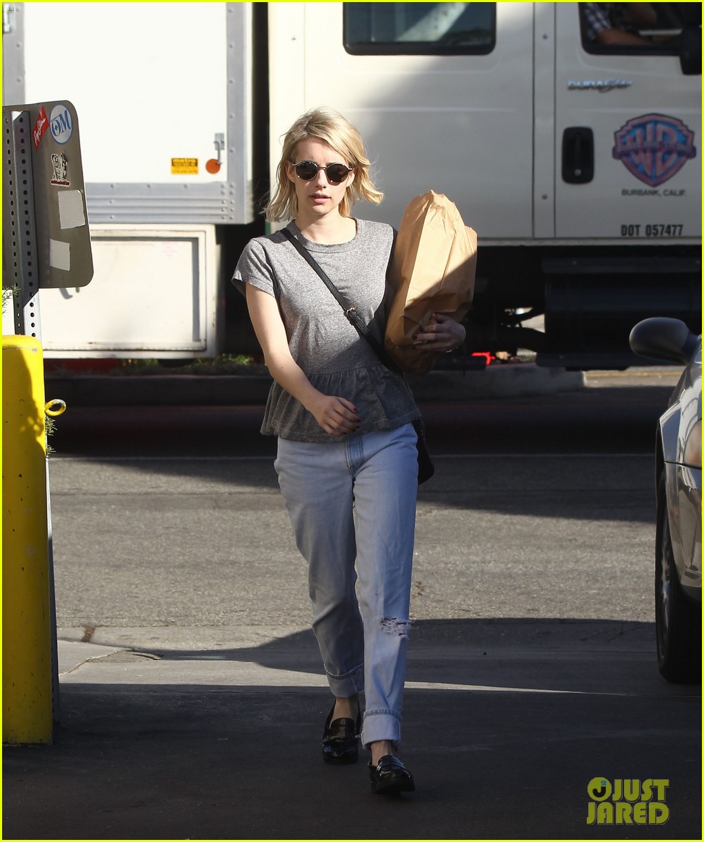 Emma Roberts Indulges in Some Retail Therapy After Wrapping 'Scream ...