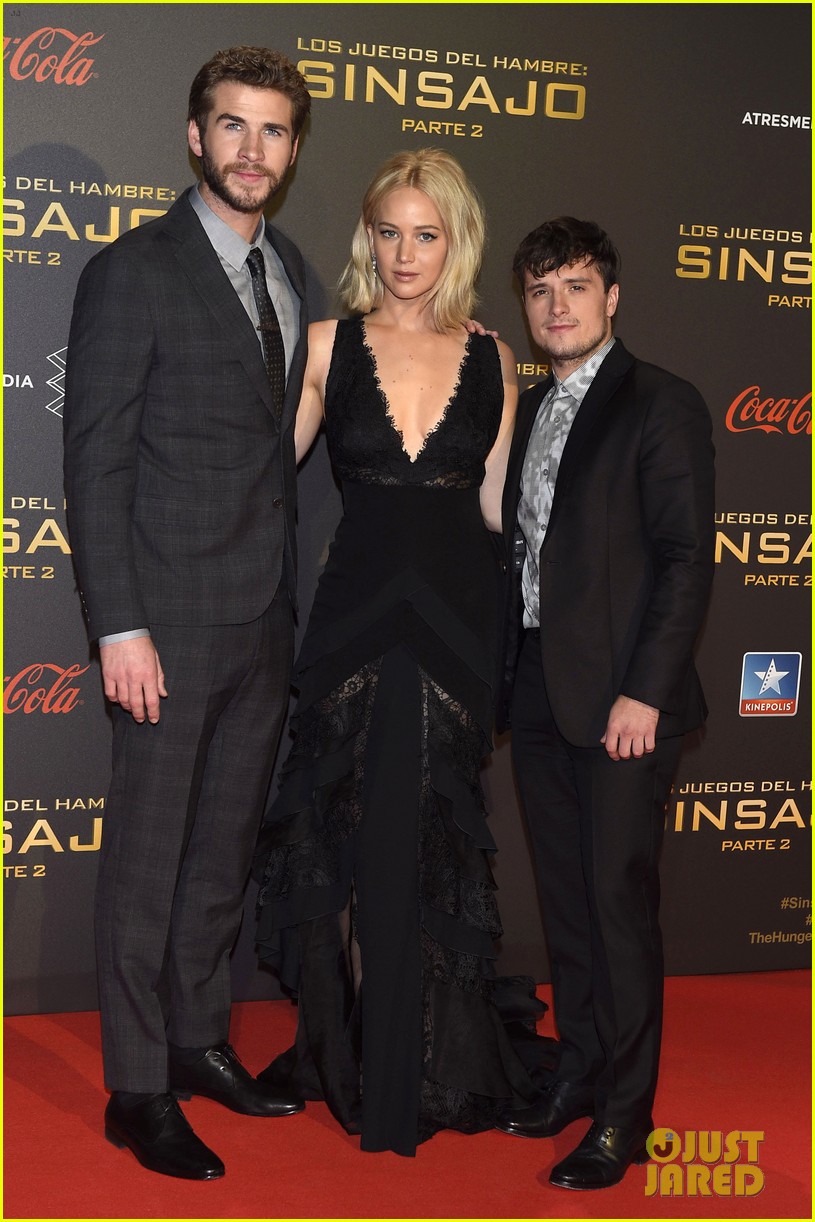 Full Sized Photo Of Jennifer Lawrence Hunger Games Madrid Premiere Hunger Games Cast Hits
