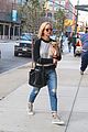 jennifer lawrence takes a post thanksgiving stroll with pippi 16
