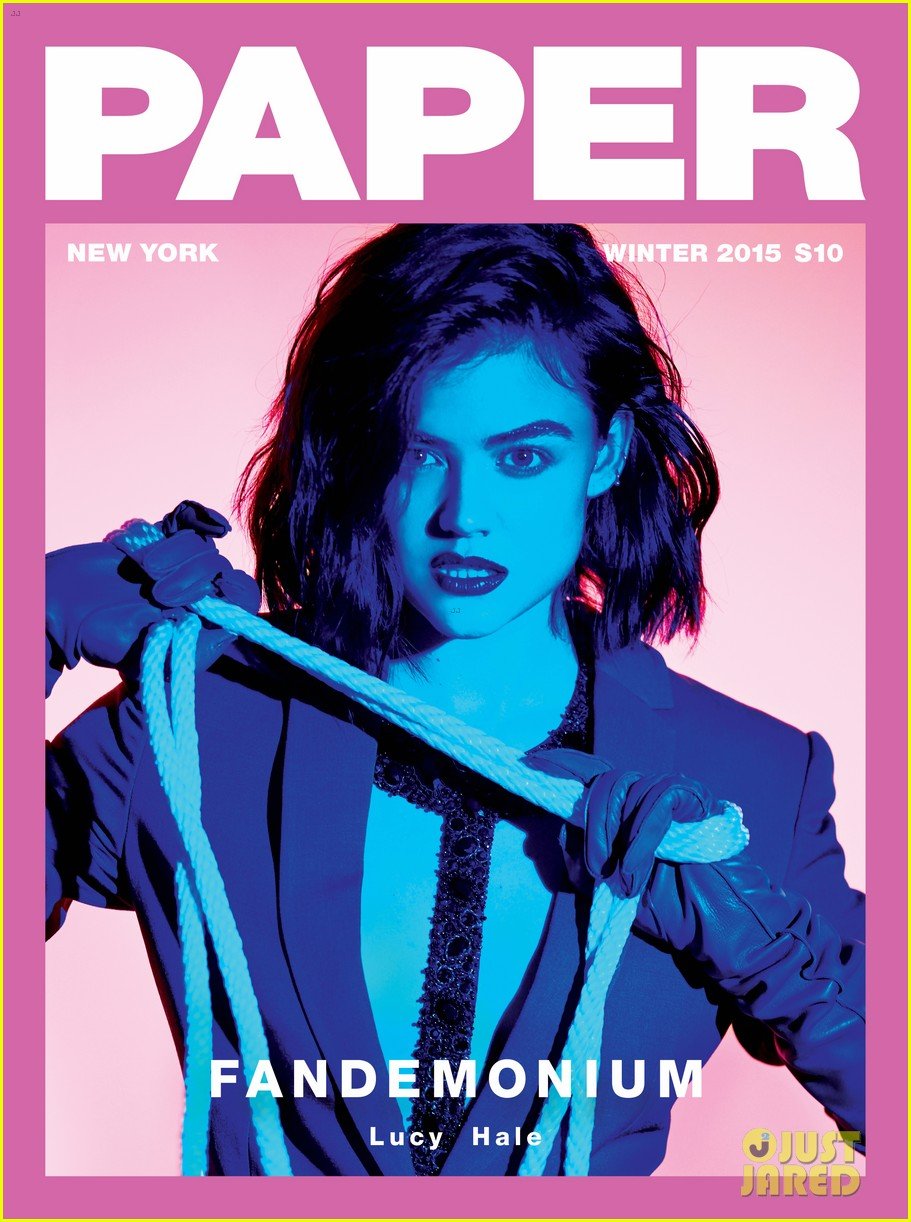 Lucy Hale Causes 'Fandemonium' on New 'Paper' Mag Cover Photo 899906