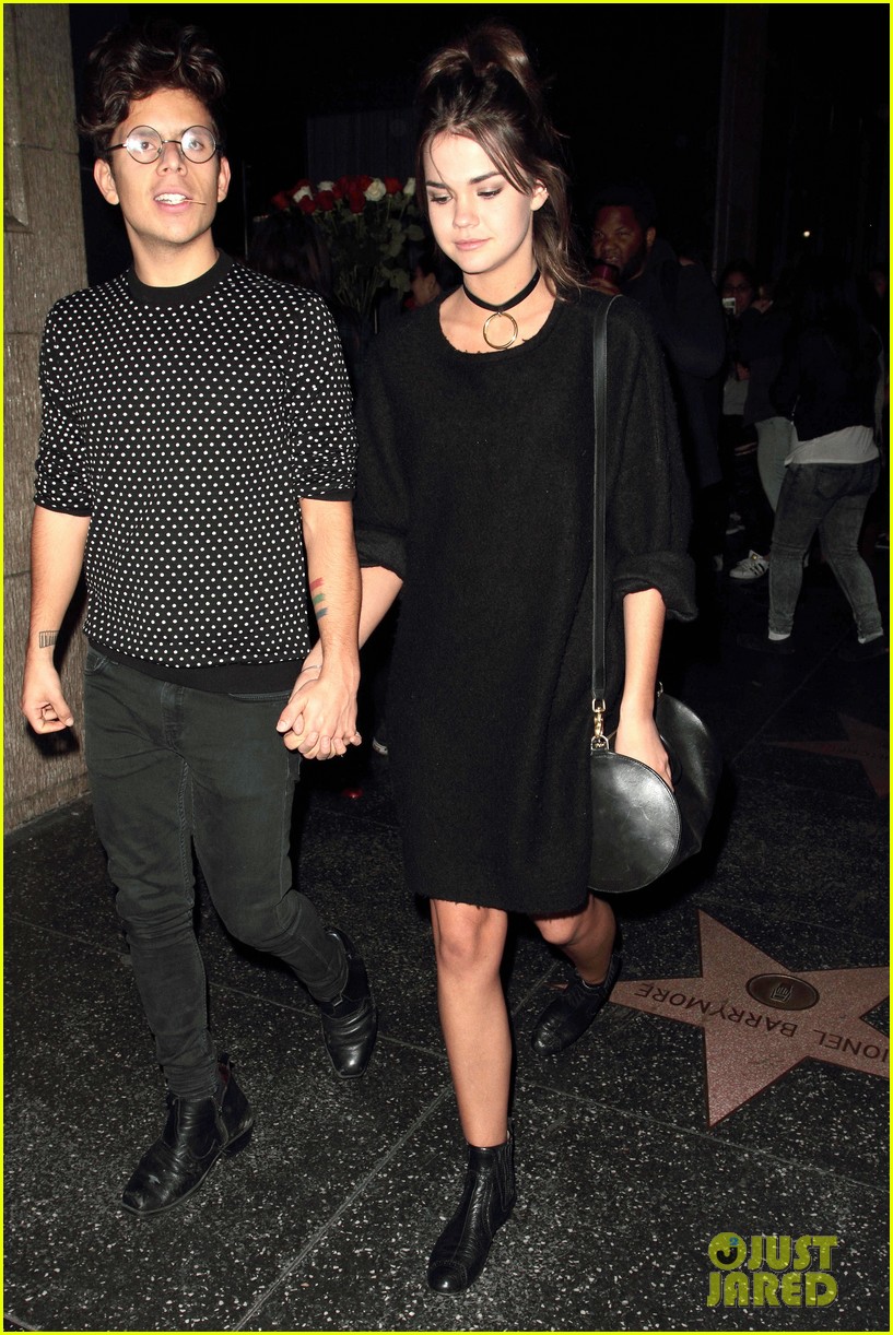 Maia Mitchell Holds Hands With Boyfriend Rudy Mancuso for Hollywood