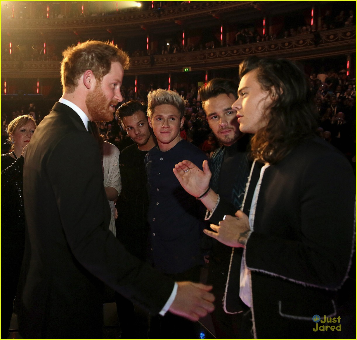 One Direction And Little Mix Meet Prince Harry At Royal Variety Performance 2015 Photo 893661 