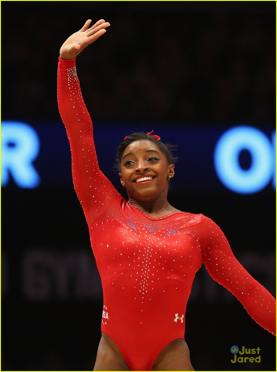 Full Sized Photo Of Simone Biles Shatters Records Wins 10 Gold Medals