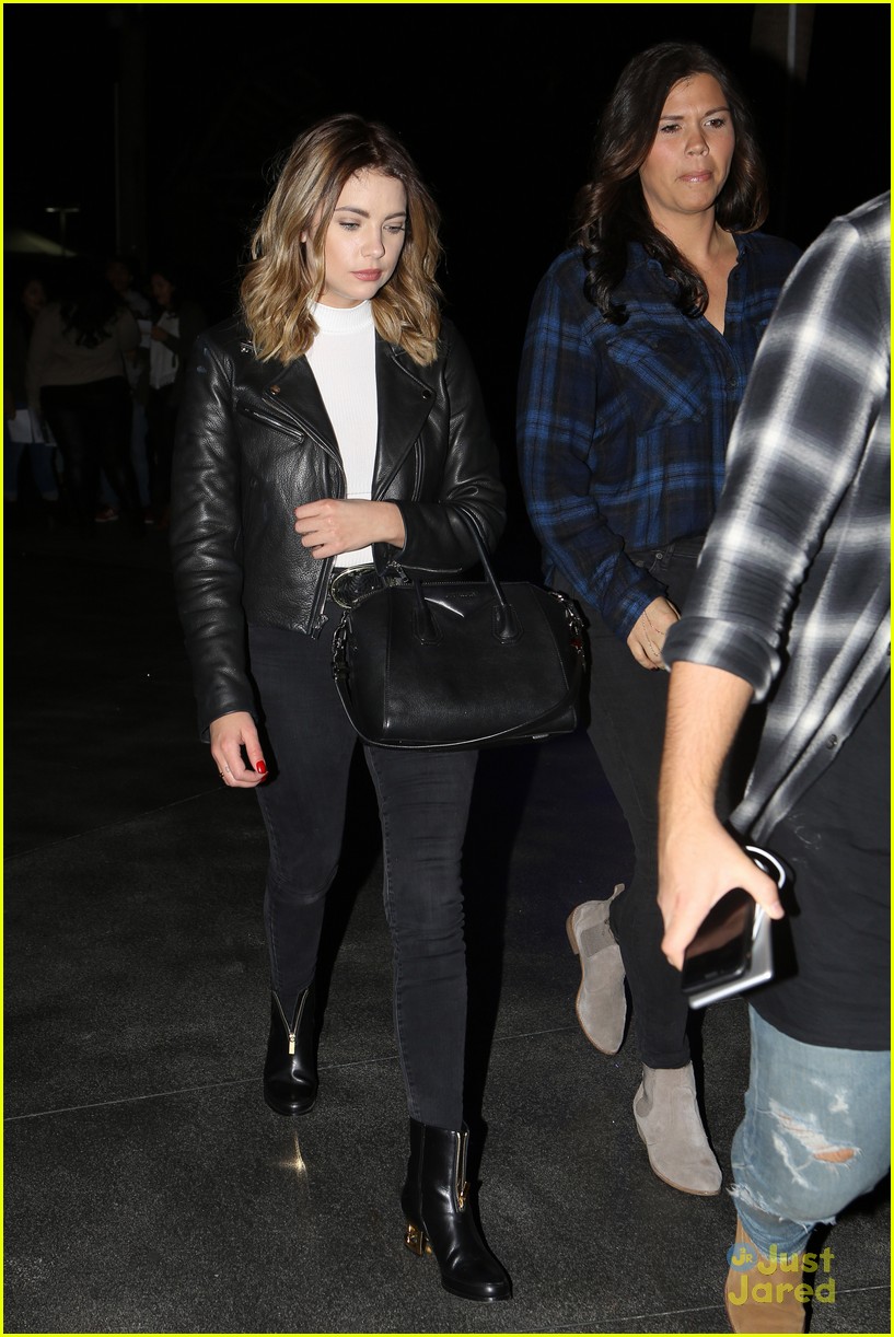 Full Sized Photo of ashley benson stefanie scott miller dinner bieber