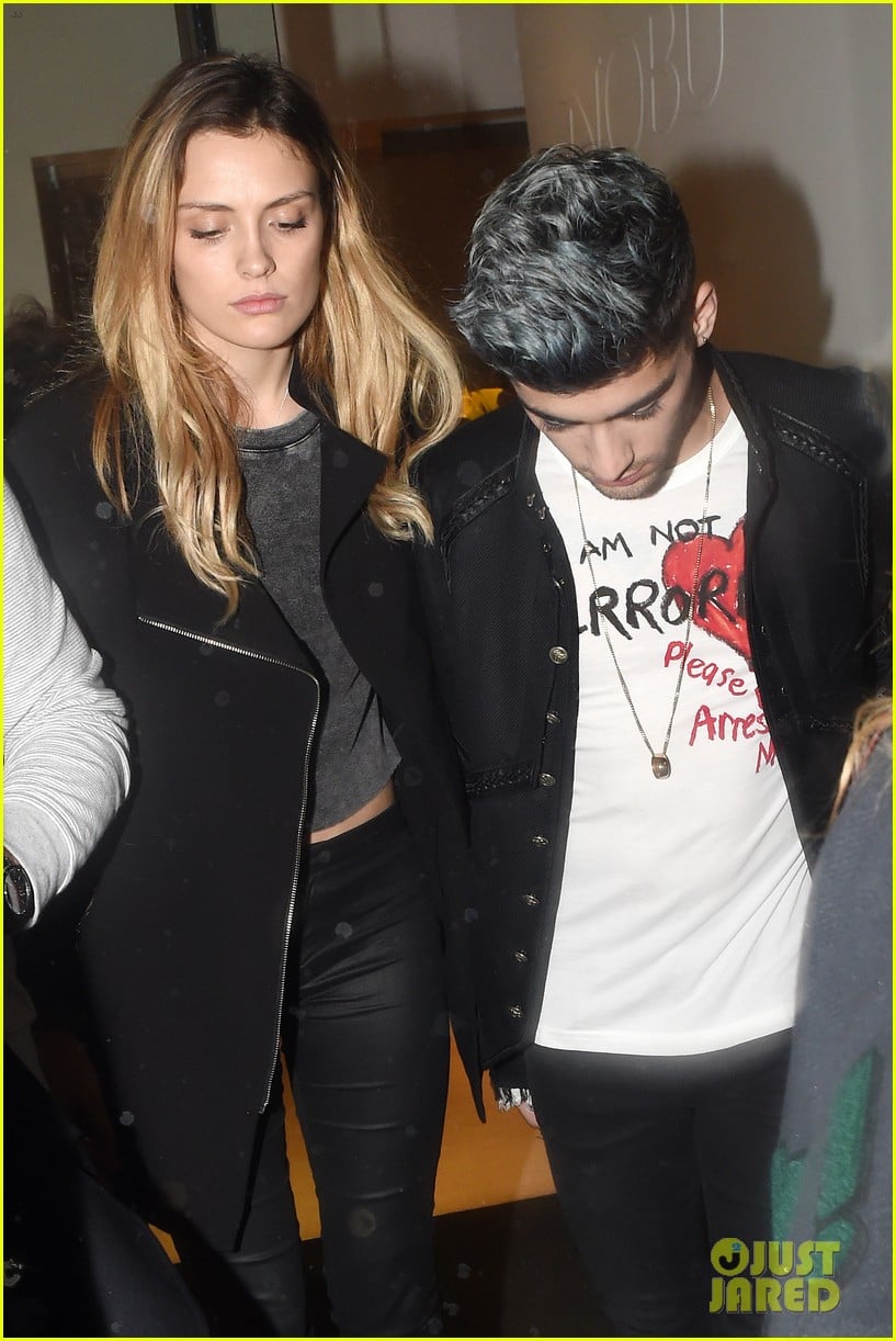 Zayn Malik Grabs Dinner With Actress Wallis Day 